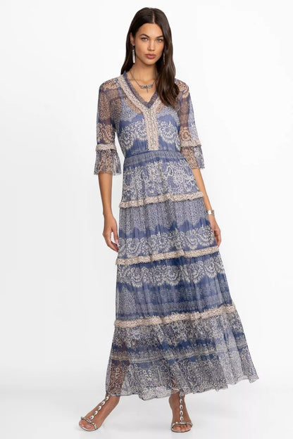 Johnny Was Women MAZZY CROCHET DRESS