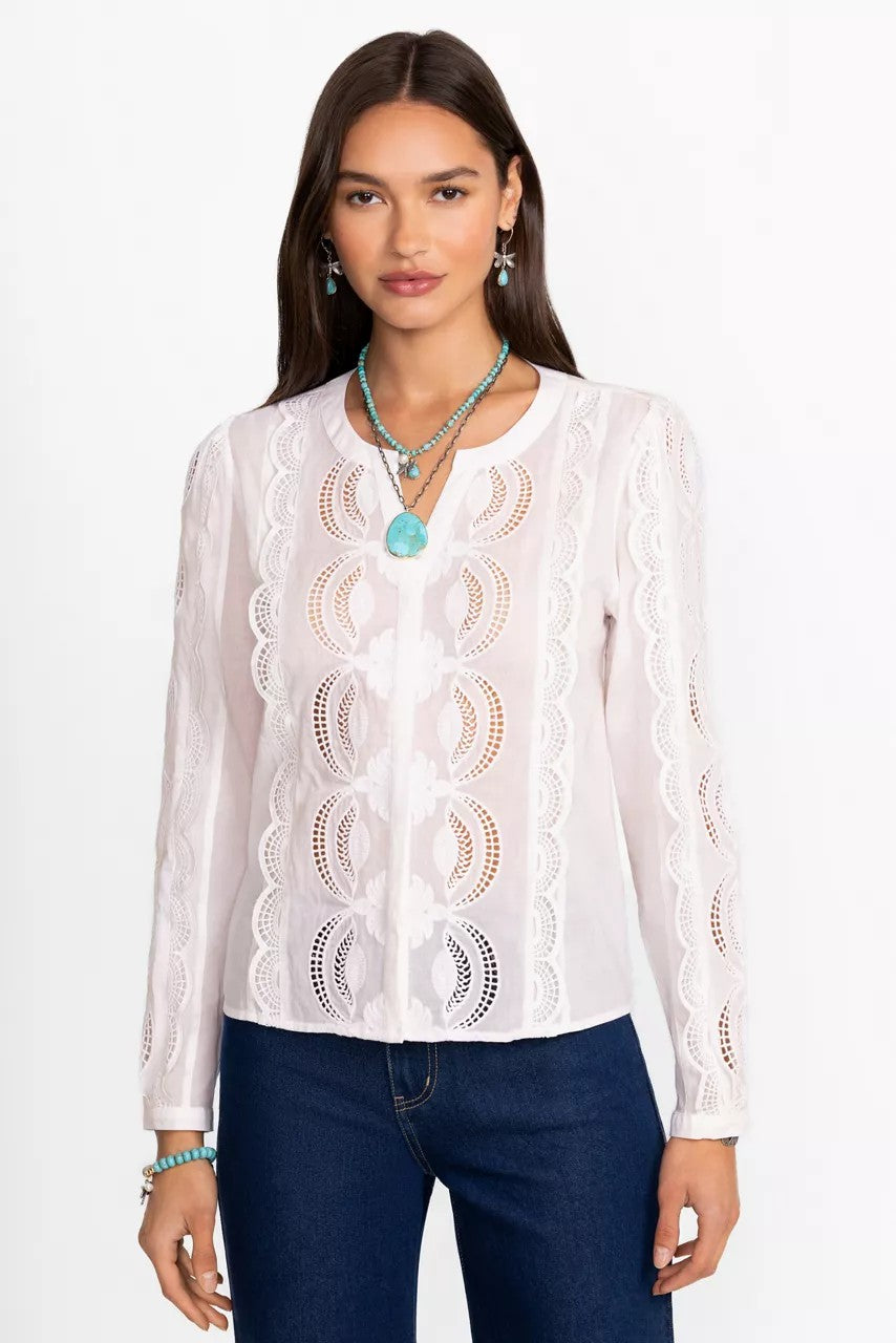 Johnny Was Women MAKAYLIN BUTTON UP BLOUSE