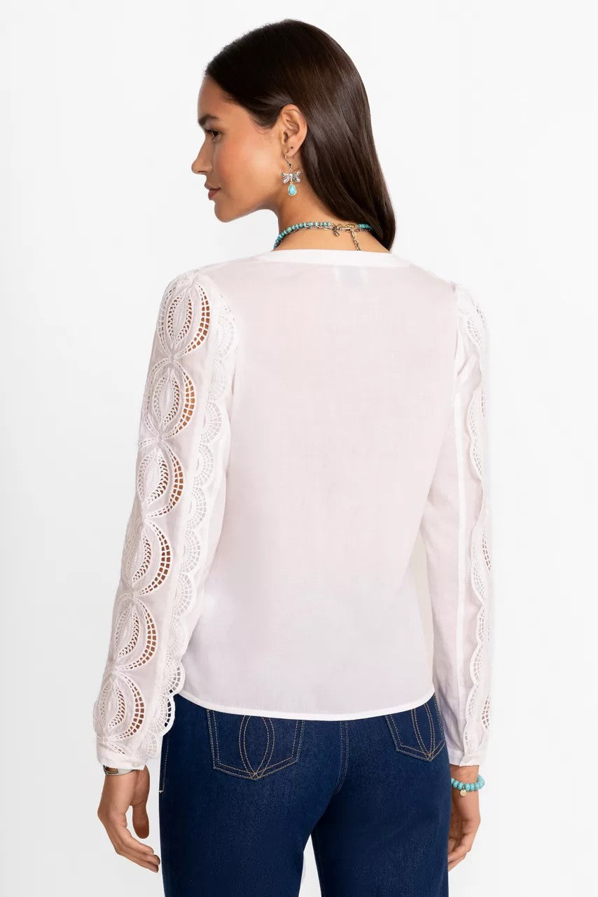 Johnny Was Women MAKAYLIN BUTTON UP BLOUSE