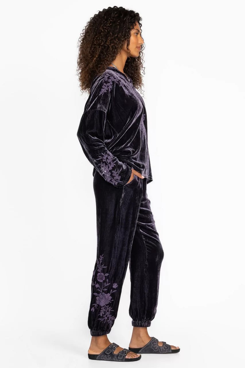 Johnny Was Women VELVET JOGGER