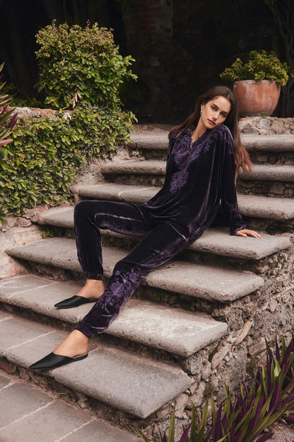 Johnny Was Women VELVET JOGGER