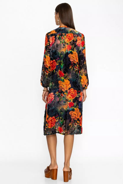 Johnny Was Women RENNA BURNOUT DRESS