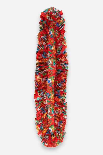Johnny Was Women BOBCAT FOREST RUFFLE SCARF